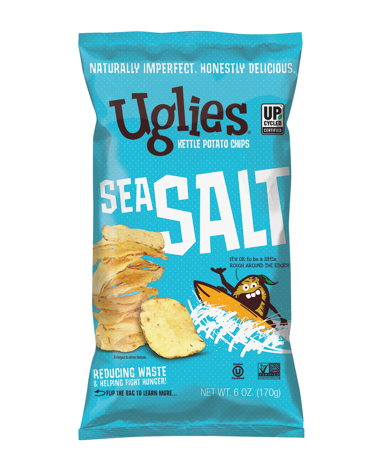 Kettle Brand Potato Chips Sea Salt Kettle Chips Snack - 2oz